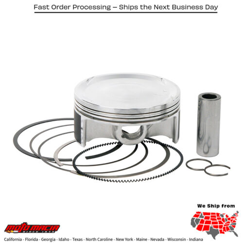 Vertex Piston Polaris 97.98mm PISTON KIT BB FORGED +5.00 10.5:1 POL