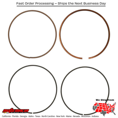 Piston Rings 76.77mm for Vertex Pistons Only Honda CRF250R 15-17