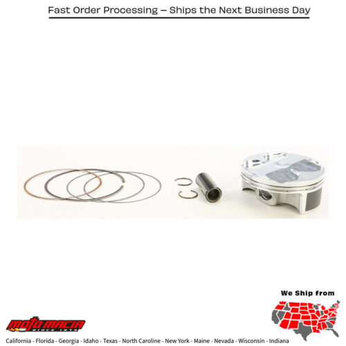 Piston Kit 76.97mm Yamaha YZ250FX 16-19 YZ250F 16-18 WR250F 18-18