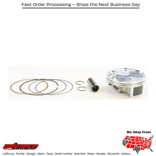 Piston Kit Hc Forged 76.96/Std 14.2:1 Yamaha YZ250FX 16-19
