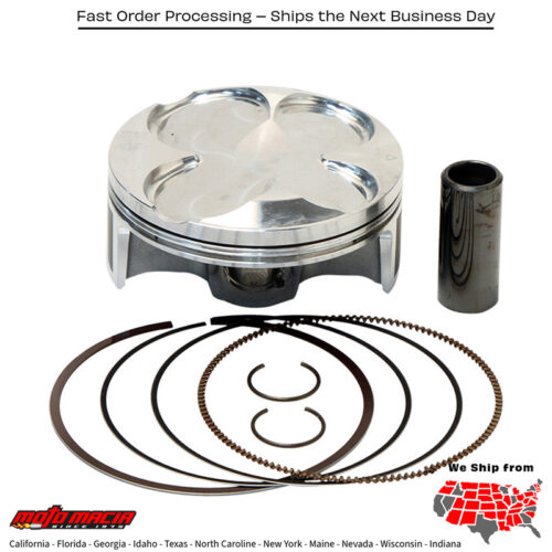 Piston Kit 76.97mm Hi Comp Yamaha YZ250FX 16-19 YZ250F 16-18 more