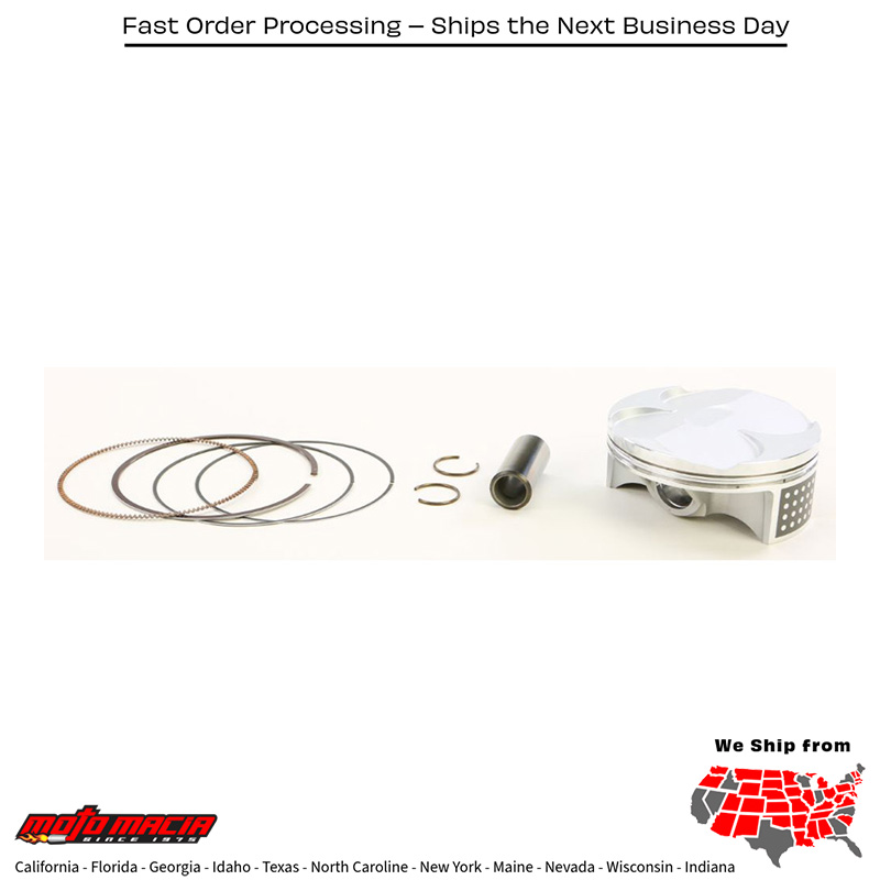 Vertex Piston Kx250f '17 76.96mm Racers Choice 14.7:1 Kawasaki KX250F 17-17