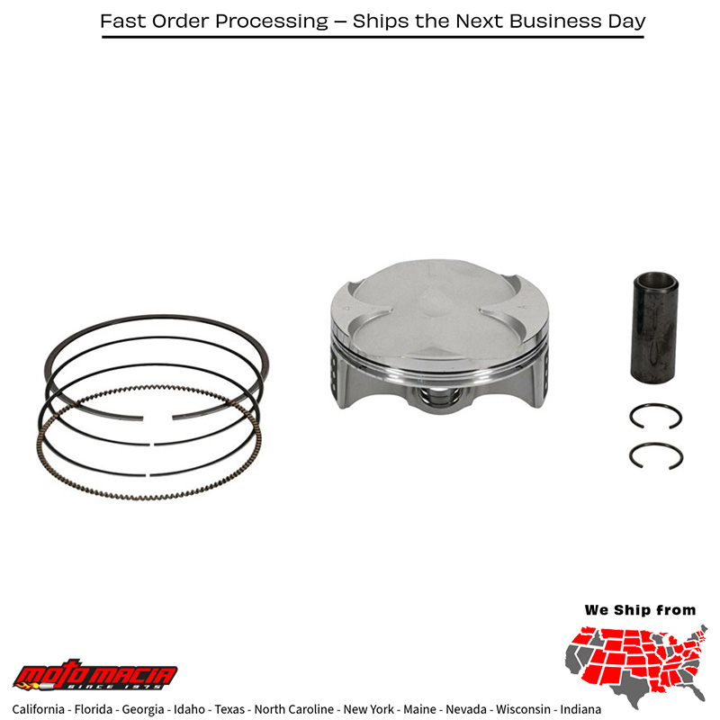 Piston Kit Gp Rc Forged 76.95/Std 13.9:1 Kawasaki KX250F 18-19