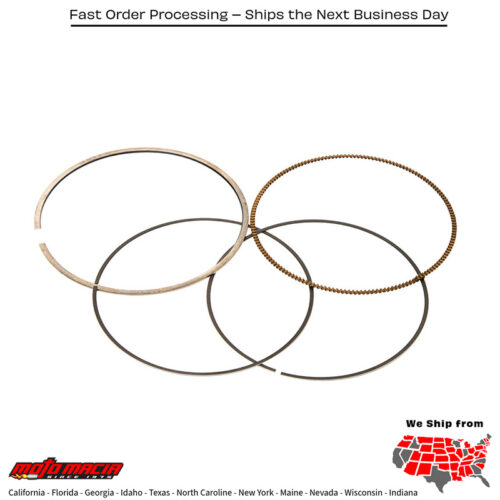 Piston Rings 96.94mm Yamaha For Vertex Pistons Only YZ450F 10-22 Yamaha