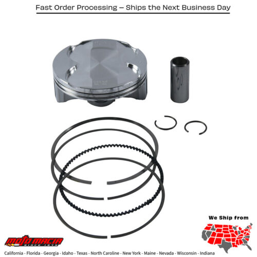 Vertex Piston Crf250r 80.96mm PISTON KIT GP RC FORGED 95.97/STD 13.1:1 SUZUKI