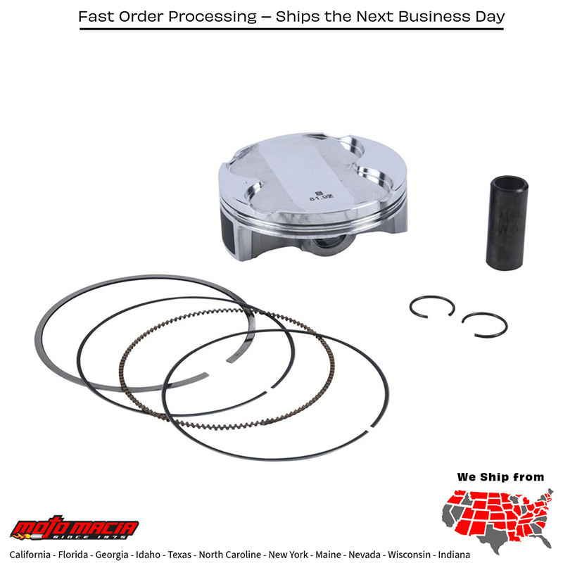 Piston Kit Bb Forged 81.97/+3.00 13.9:1 Honda CRF250R 18-23 Honda C