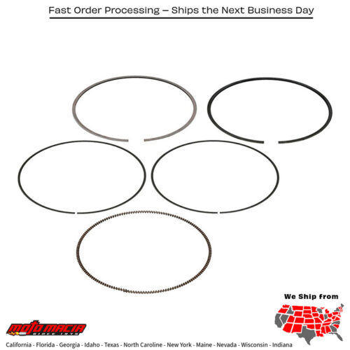 Piston Rings 98.95mm Yamaha For Vertex Pistons Only YZ450F 18-22 Yam