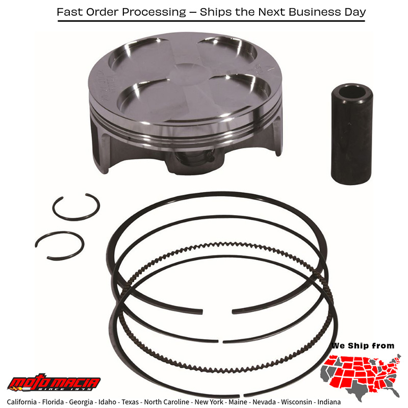Piston Kit Forged 76.95/Std 13.8:1 Yamaha YZ250 19-19 YZ250F