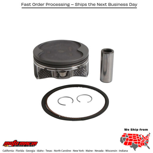 Piston Kit Cast 98.95/Std 10.2:1 Pol Polaris Ranger 570 [Fullsize] 14-20