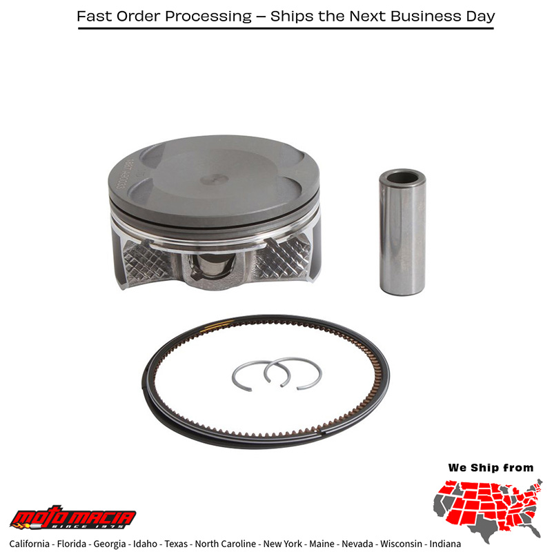 Piston Kit Cast 92.95/Std Pol Polaris RZR 900 15-20 EPS
