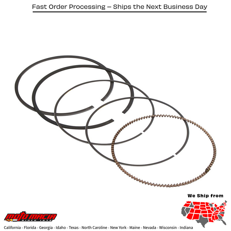 Piston Rings 92.95mm Honda/Pol For Vertex Pistons Only Polaris RZR 900 15 more