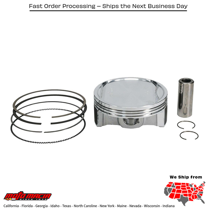 Forged Big Bore Piston Kit 103.95/+5.00 10.0:1 Polaris RZR 570 EPS 13-1