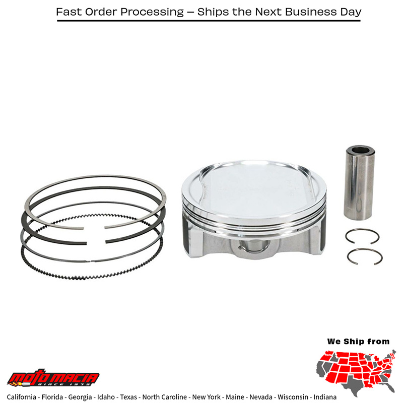 Forged Big Bore Piston Kit 103.96/+5.00 10.0:1 Polaris RZR 570 EPS 13-1