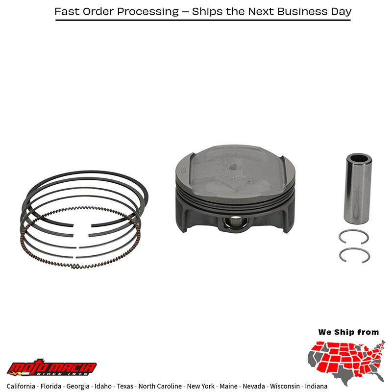 Piston Kit Cast 92.95/Std 10.6:1 Pol Polaris RZR 900 14-14 XP 4