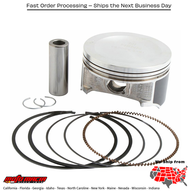Piston Kit Cast 101.96/Std 9.2:1 Honda SXS700M4 Pioneer 700-4 14-21