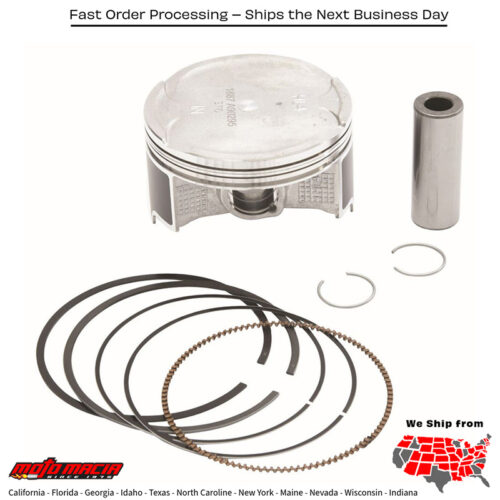 Piston Kit Cast 91.96/Std 10.0:1 Honda SXS1000M3 Pioneer 1000 16-19