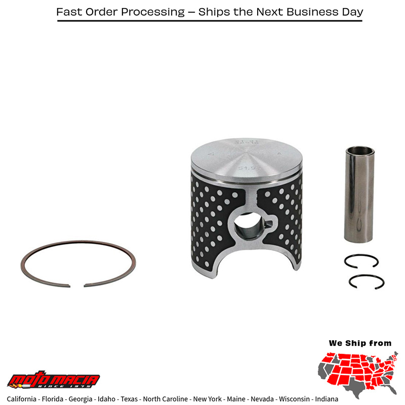 Piston Kit Cast Race Evolution 51.95/Stroker Ktm 105 SX 04-11