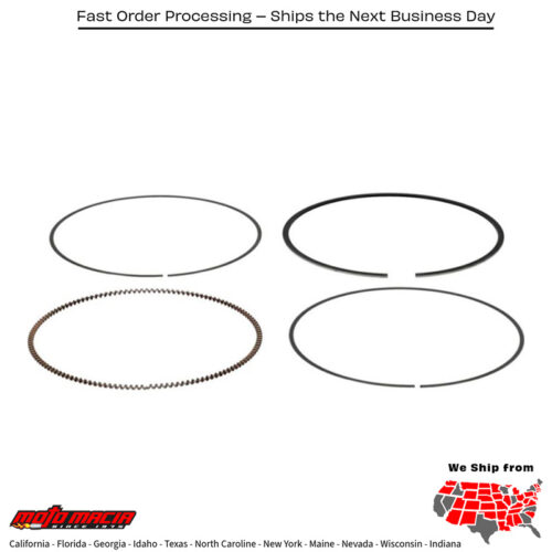 PISTON RINGS 78.96MM FOR VERTEX PISTONS ONLY Honda CRF250R 2020-2023 Honda CRF250RX 2020-2023