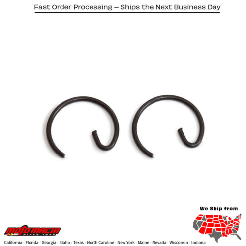 Piston Circlips For Vertex Pistons Only Honda TRX400X 09-14 Cobra CX65 10-11