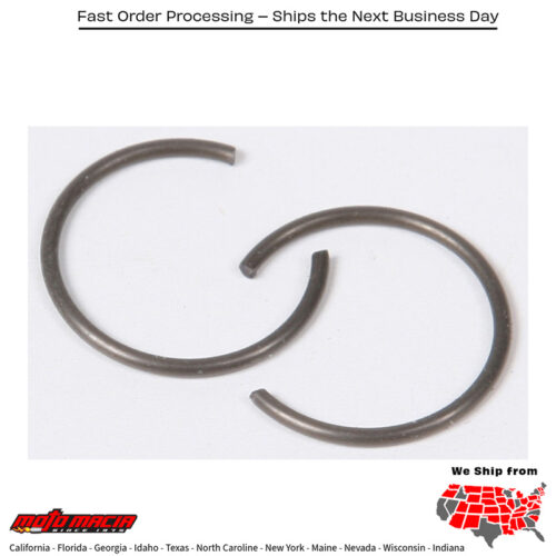 Piston Circlips For Vertex Pistons Only Yamaha YZ250FX 15-21 Honda CRF250R