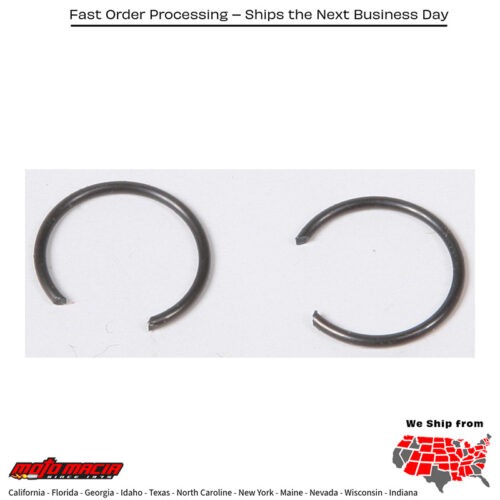 Piston Circlips For Vertex Pistons Only - Cobra CX50 Jr 07-18 Sr 0