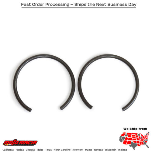 Piston Circlips For Vertex Pistons Only Yamaha YFM660FG Grizzly 4WD [IRS]