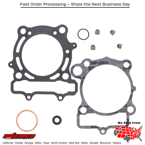 Top End Gaskets Kawasaki Kx250f 04-08 Suzuki Rm-Z250 04-06 Suzuki Rmz250 04