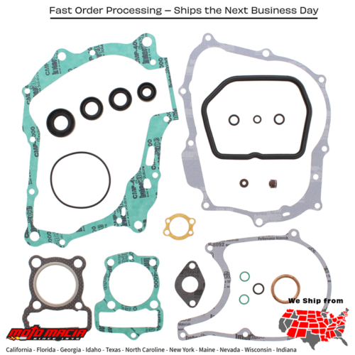 Complete Gasket Set With Oil Seals Honda Xl80s 80-85 Xr80 79-84 Honda