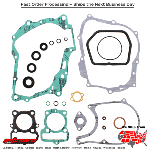 Complete Gasket Set With Oil Seals Honda Crf80f 04-13 Xr80r 92-03