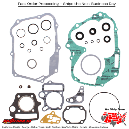 Complete Gasket Set With Oil Seals Honda Ct70 94-94 Crf70f 04-12