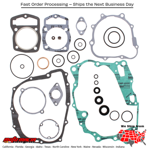 Complete Gasket Set With Oil Seals for Honda Crf230l 08-09 and Crf230m 09-09