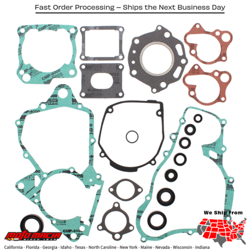 Complete Gasket Set With Oil Seals Honda Cr125r 84-85