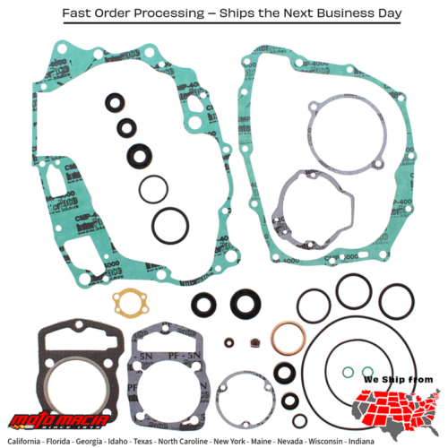 Complete Gasket Set With Oil Seals for Honda Xr200r 93-02 Honda Xr 200 R 93-02