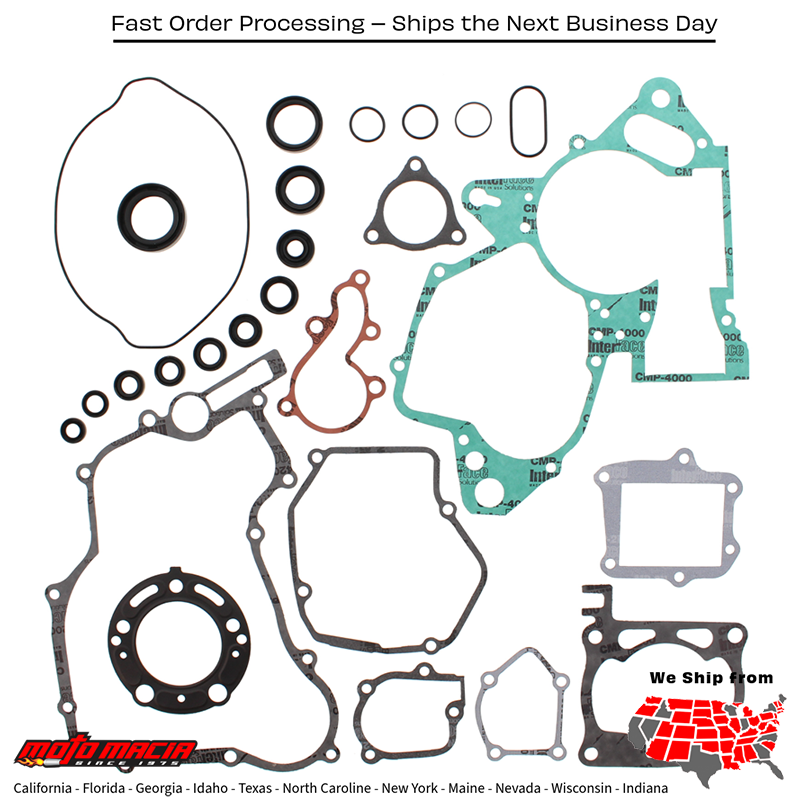 Complete Gasket Set With Oil Seals Honda Cr125r 05-07