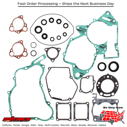 Complete Gasket Set With Oil Seals Honda Cr125r 00-00