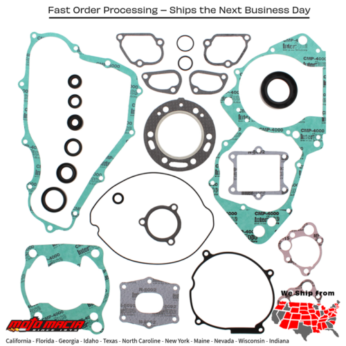Complete Gasket Set With Oil Seals Honda Cr250r 88-88C