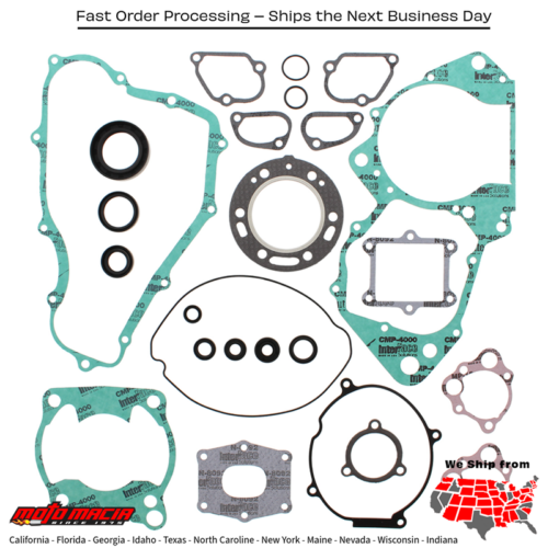 Complete Gasket Set With Oil Seals Honda Cr250r 89-91