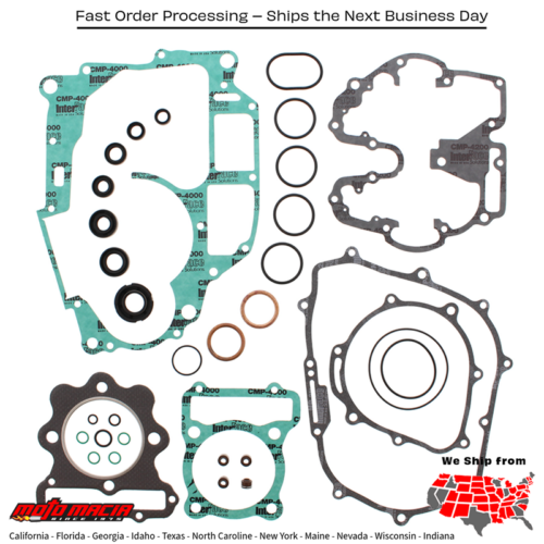 Complete Gasket Set With Oil Seals Honda Xr250l 91-96 Xr250r 86-95