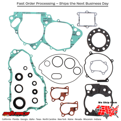 Complete Gasket Set With Oil Seals Honda Cr250r 92-01