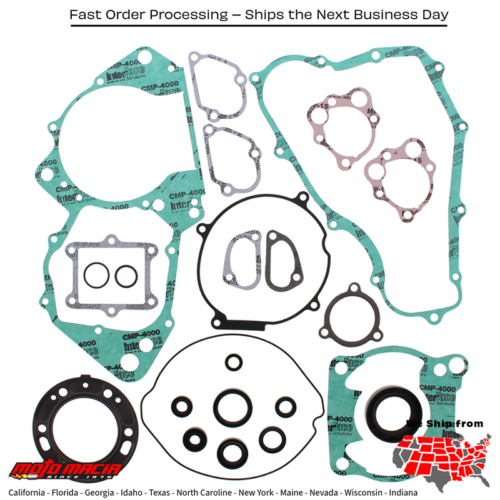 Complete Gasket Set With Oil Seals Honda Cr250r 89-91