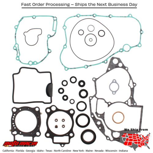 Complete Gasket Set With Oil Seals for Honda Crf250r 04-07 and Crf250x 04-17