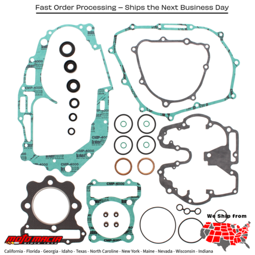 Complete Gasket Set With Oil Seals Honda Xr250r 96-04 Honda Xr 250 R 96-04
