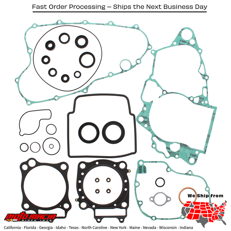 Complete Gasket Set With Oil Seals Honda Crf450r 02-06 R 02-0