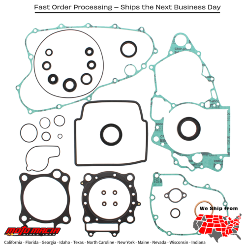 Complete Gasket Set With Oil Seals Honda Crf450r 07-08 R 07-0