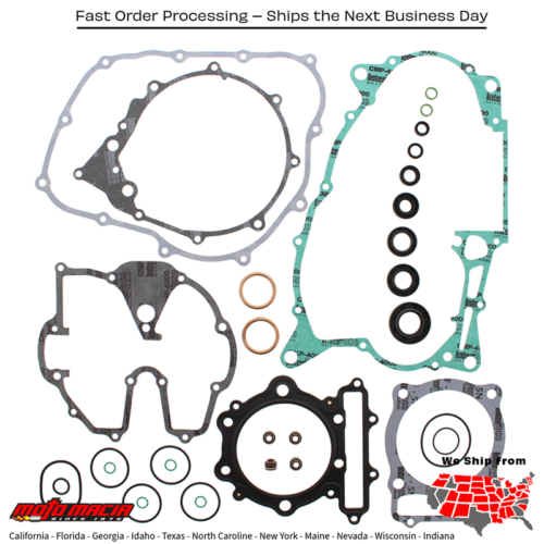 Complete Gasket Set With Oil Seals Honda Xr600r 85-00X