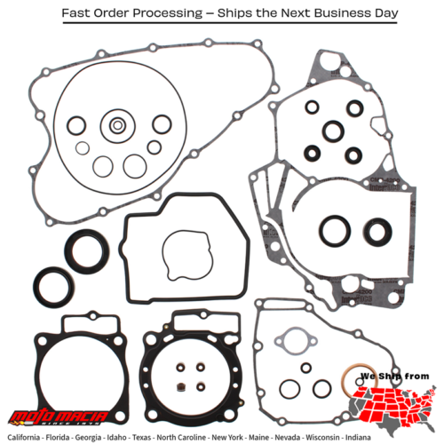 Complete Gasket Set With Oil Seals Honda Crf450r 09-16
