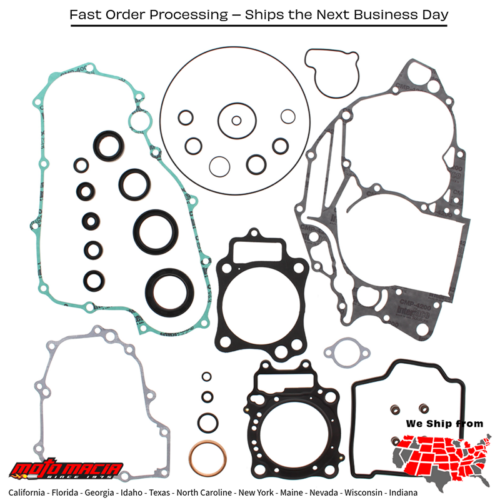 Complete Gasket Set With Oil Seals Honda Crf250r 10-17