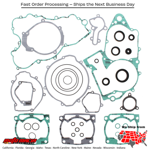Complete Gasket Set With Oil Seals Ktm 360 Exc 96-97 Mxc 96-97