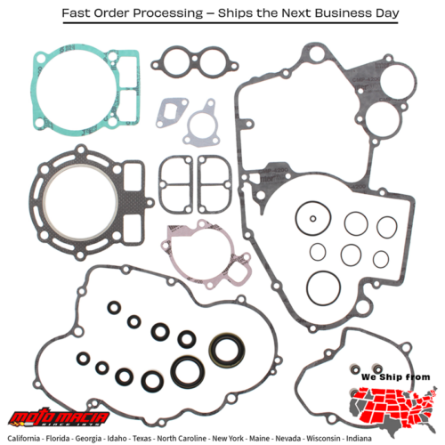 Complete Gasket Set With Oil Seals Ktm 400 Xc-W 4-Stroke 07-07 450 Xcf- more