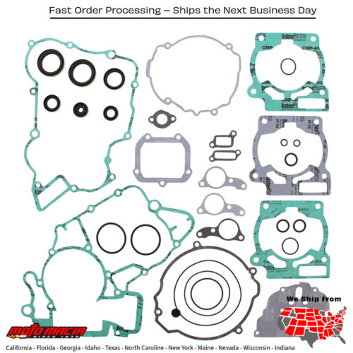 Complete Gasket Set With Oil Seals Ktm 200 Xc 06-09 Exc 03-16 2 more